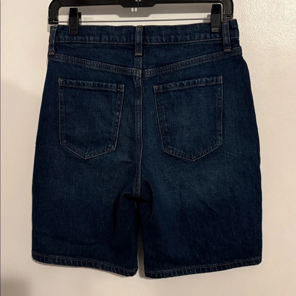 Banana Republic Dark Wash Denim Bermuda Shorts 2 / 26
